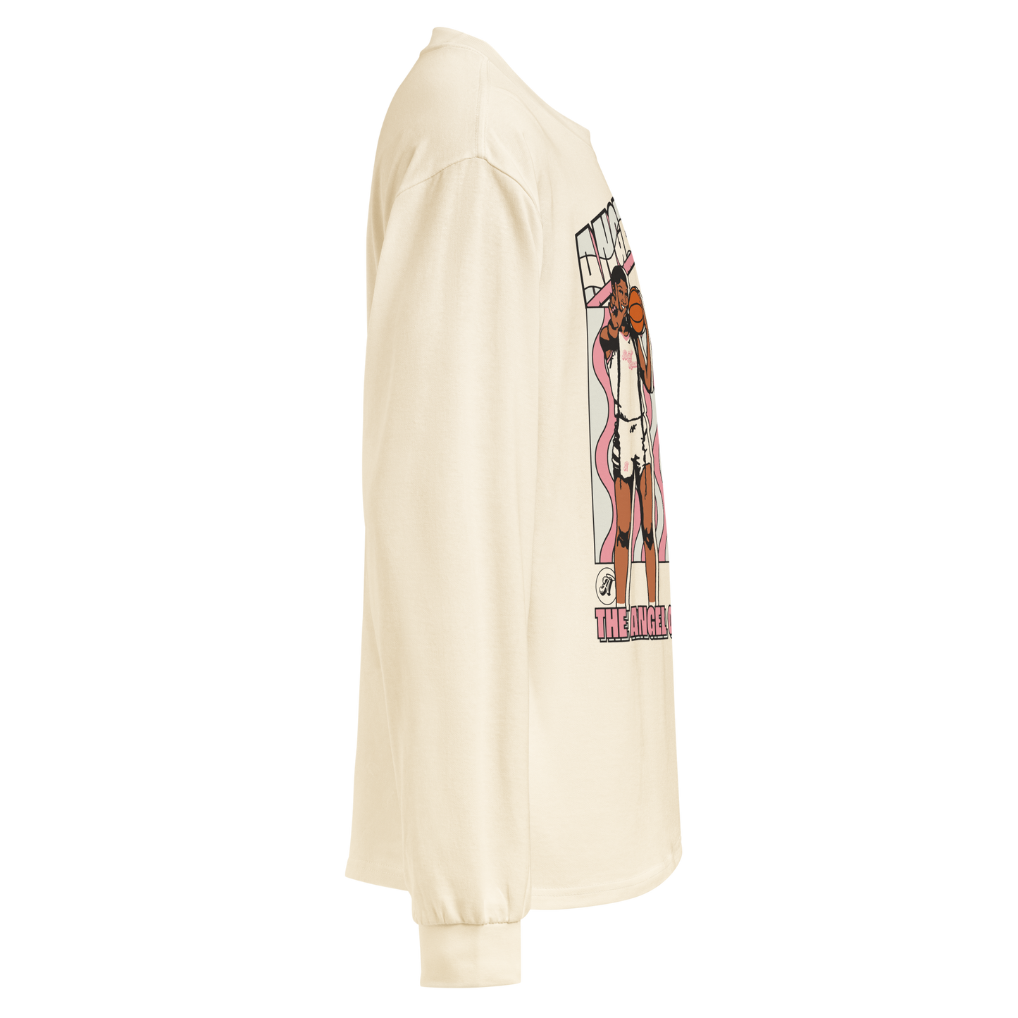 Angel Reese "Angel in Chicago" Heavyweight Long Sleeve Cream