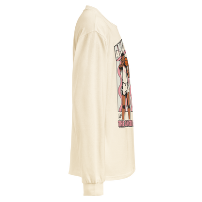 Angel Reese "Angel in Chicago" Heavyweight Long Sleeve Cream