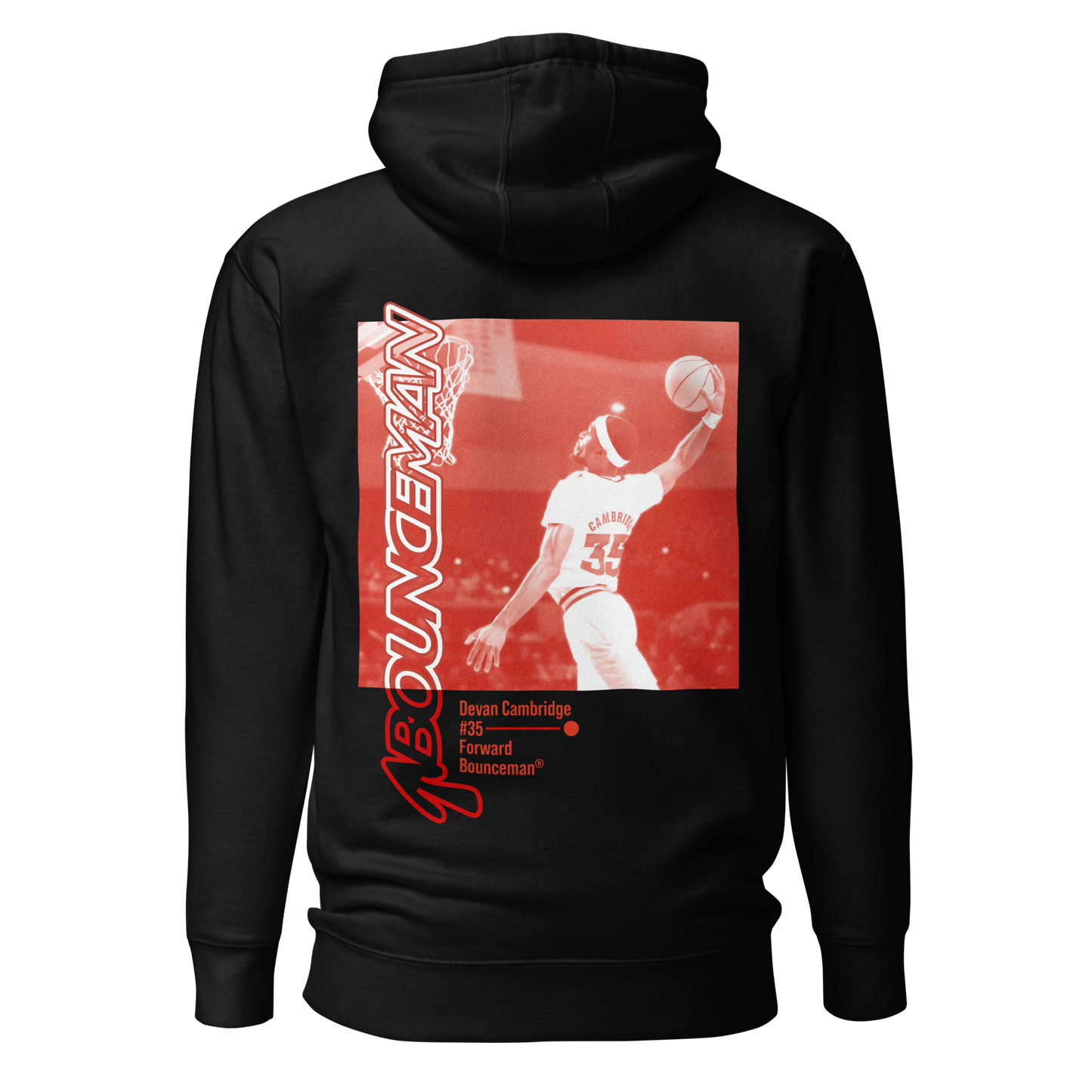 Devan Cambridge "Bounceman Photo" Hoodie