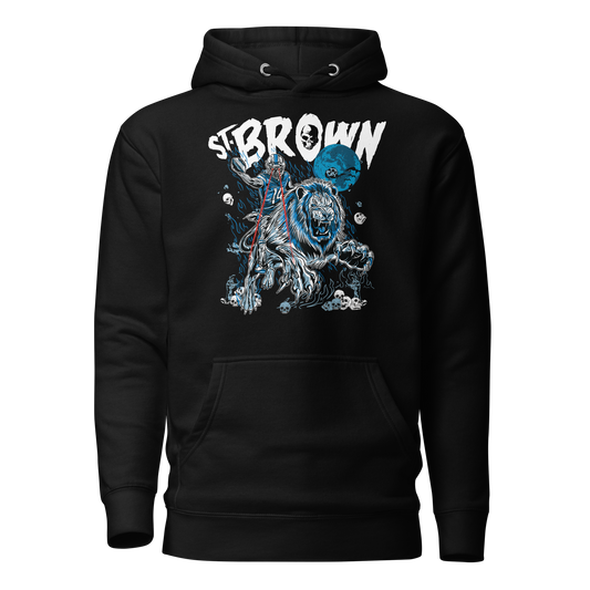 Amon-Ra St. Brown "Laser Lion" Hoodie
