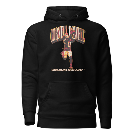 Cornell Powell "Work Always Comes First V2" Hoodie