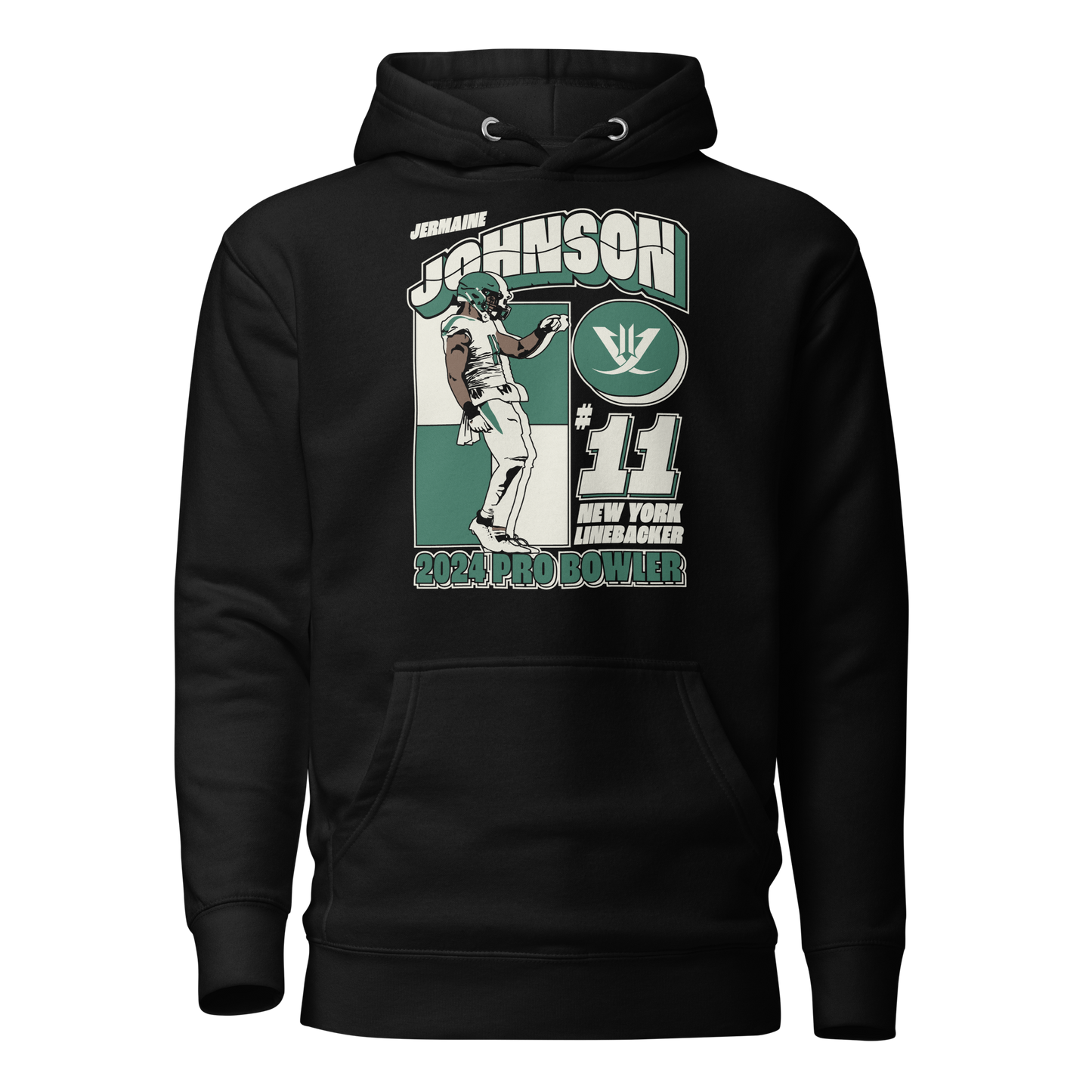 Jermaine Johnson "2024 Pro Bowler" Hoodie