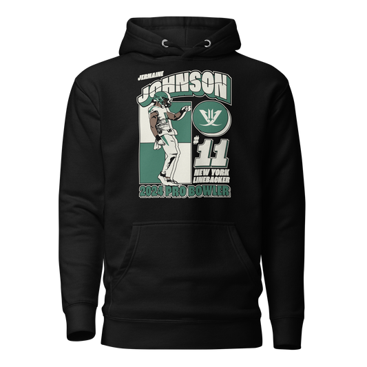 Jermaine Johnson "2024 Pro Bowler" Hoodie