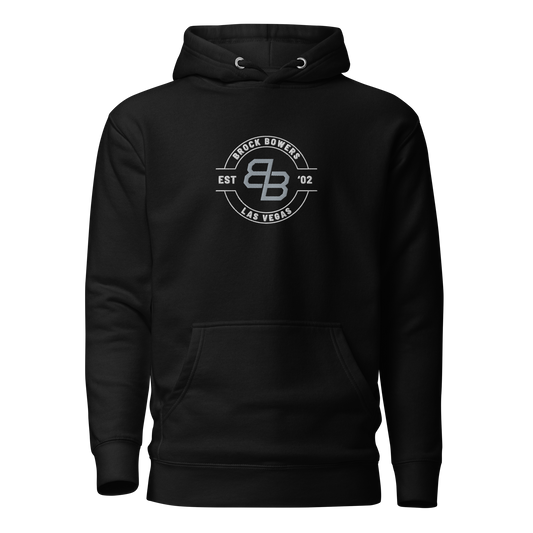 Brock Bowers “Logo Badge” Embroidered Hoodie