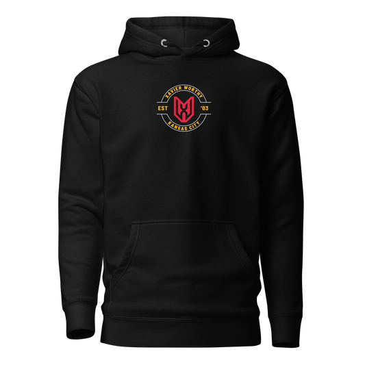 Xavier Worthy “Logo Badge” Hoodie