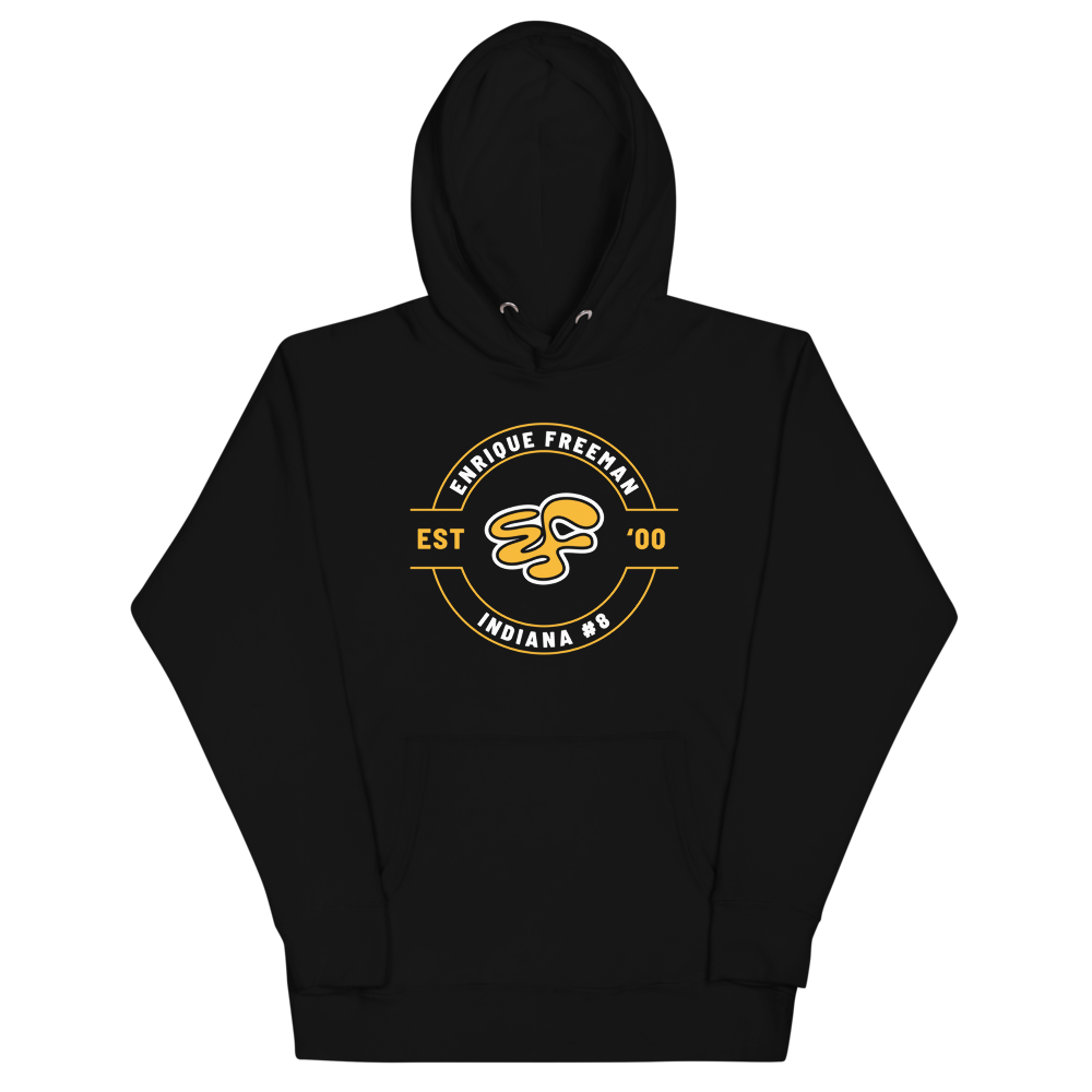 Enrique Freeman "Logo Badge" Unisex Premium Hoodie | Cotton Heritage M2580