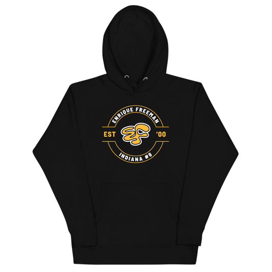 Enrique Freeman "Logo Badge" Unisex Premium Hoodie | Cotton Heritage M2580
