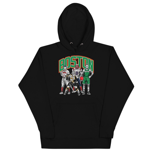 Boston Sports "City of Champs" Unisex Premium Hoodie | Cotton Heritage M2580