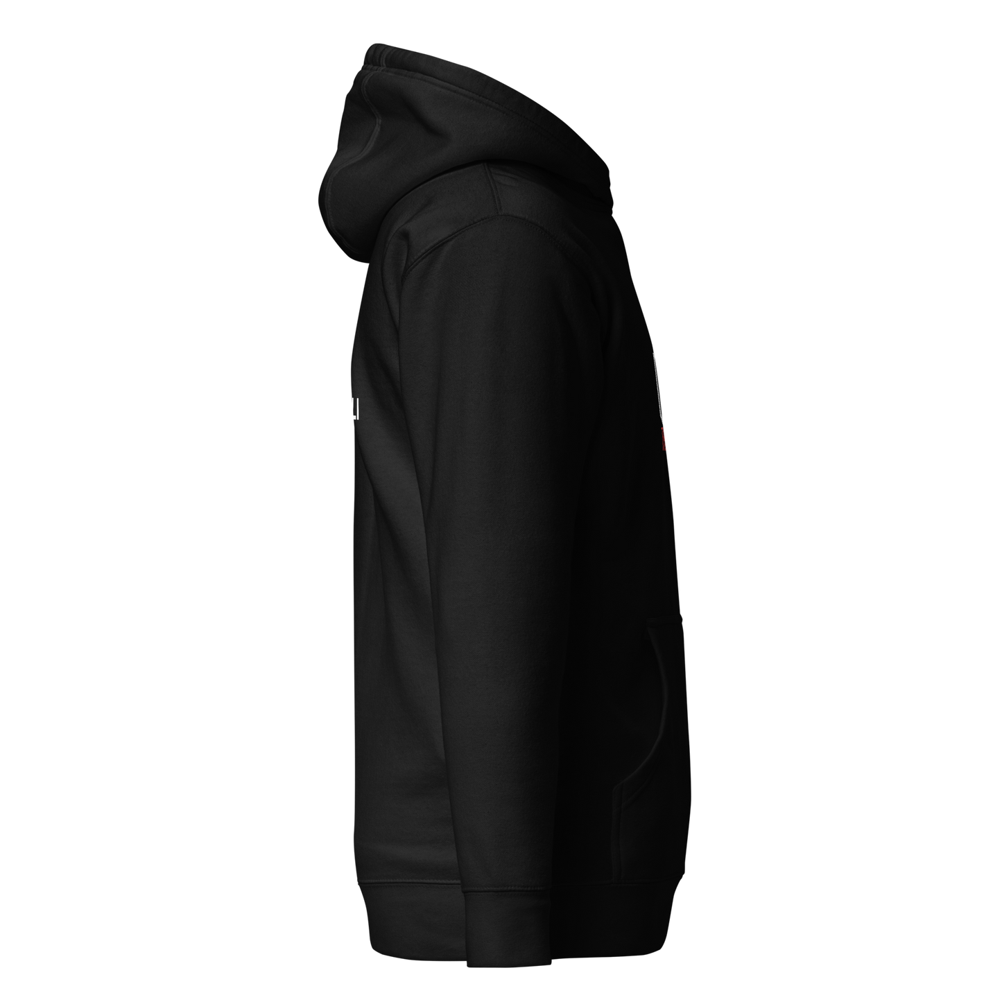 Merab Dvalishvili "Logo" Embroidered Hoodie Black