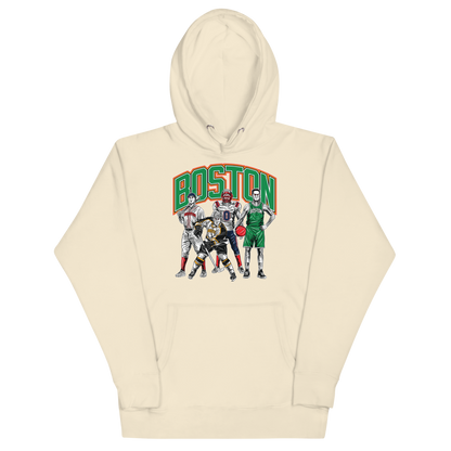 Boston Sports "City of Champs" Unisex Premium Hoodie | Cotton Heritage M2580