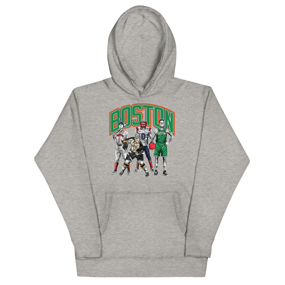 Boston Sports "City of Champs" Unisex Premium Hoodie | Cotton Heritage M2580