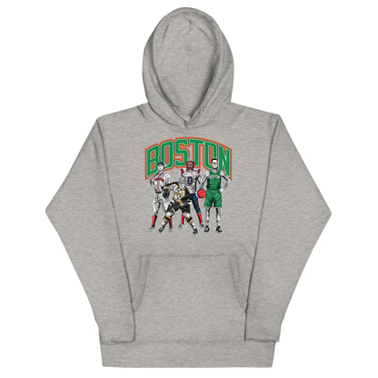 Boston Sports "City of Champs" Unisex Premium Hoodie | Cotton Heritage M2580