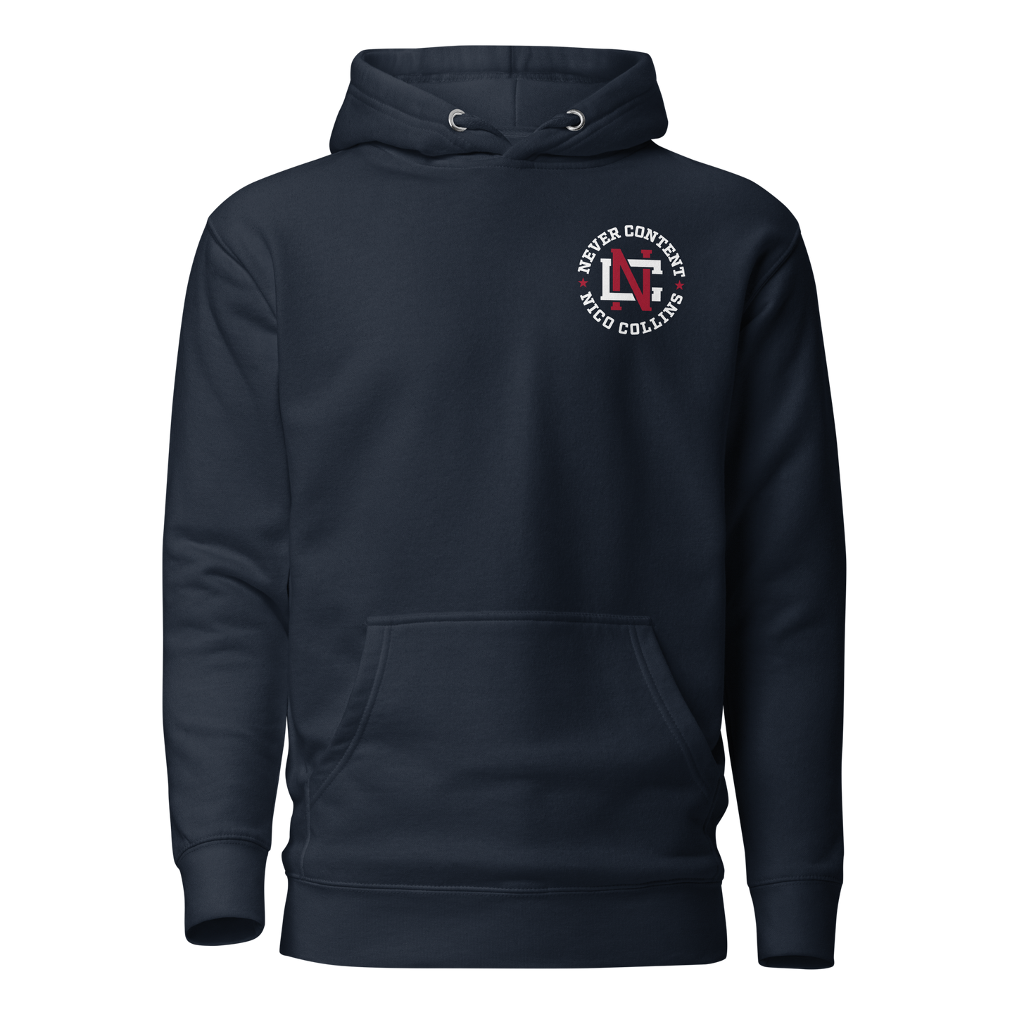 Nico Collins "Never Content" Hoodie