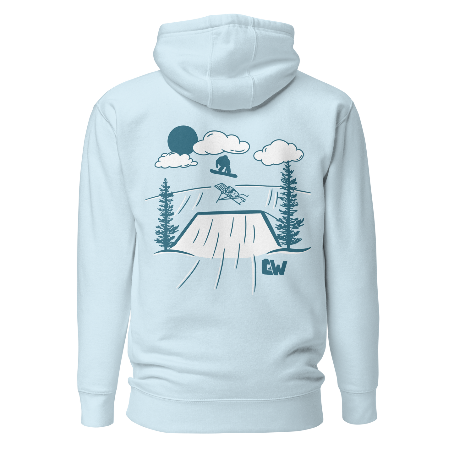 Casey Willax "Don't Become a Feature" Embroidered Hoodie