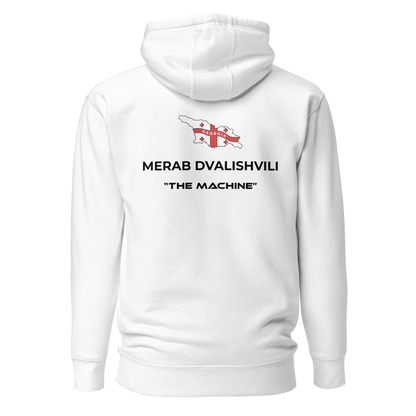 Merab Dvalishvili "Logo" Hoodie White