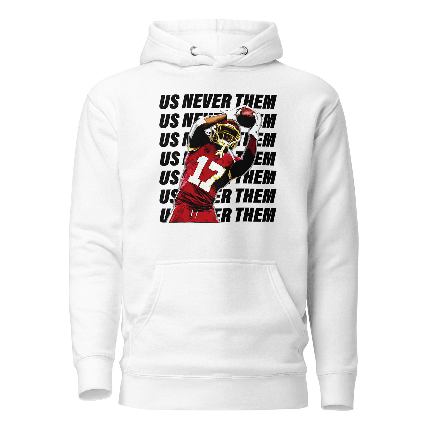 Terry McLaurin "Us Never Them Catch" Hoodie