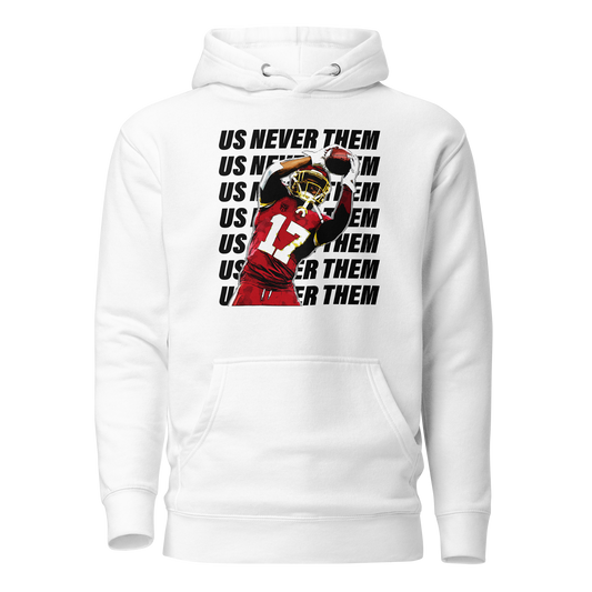 Terry McLaurin "Us Never Them Catch" Hoodie