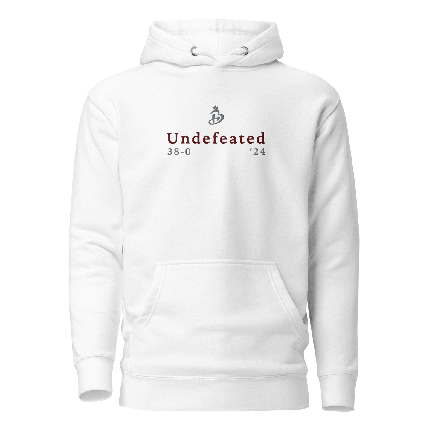 Bree Hall "Undefeated" Hoodie White