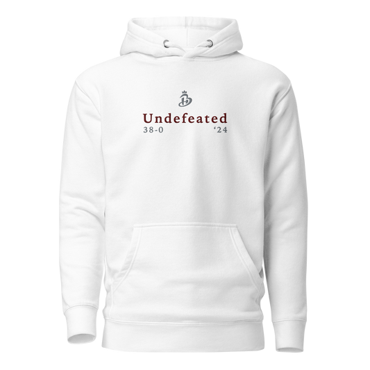 Bree Hall "Undefeated" Hoodie White