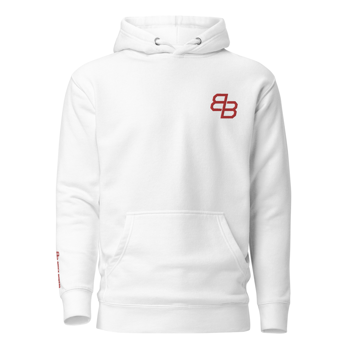 Brock Bowers "Logo" Embroidered Hoodie