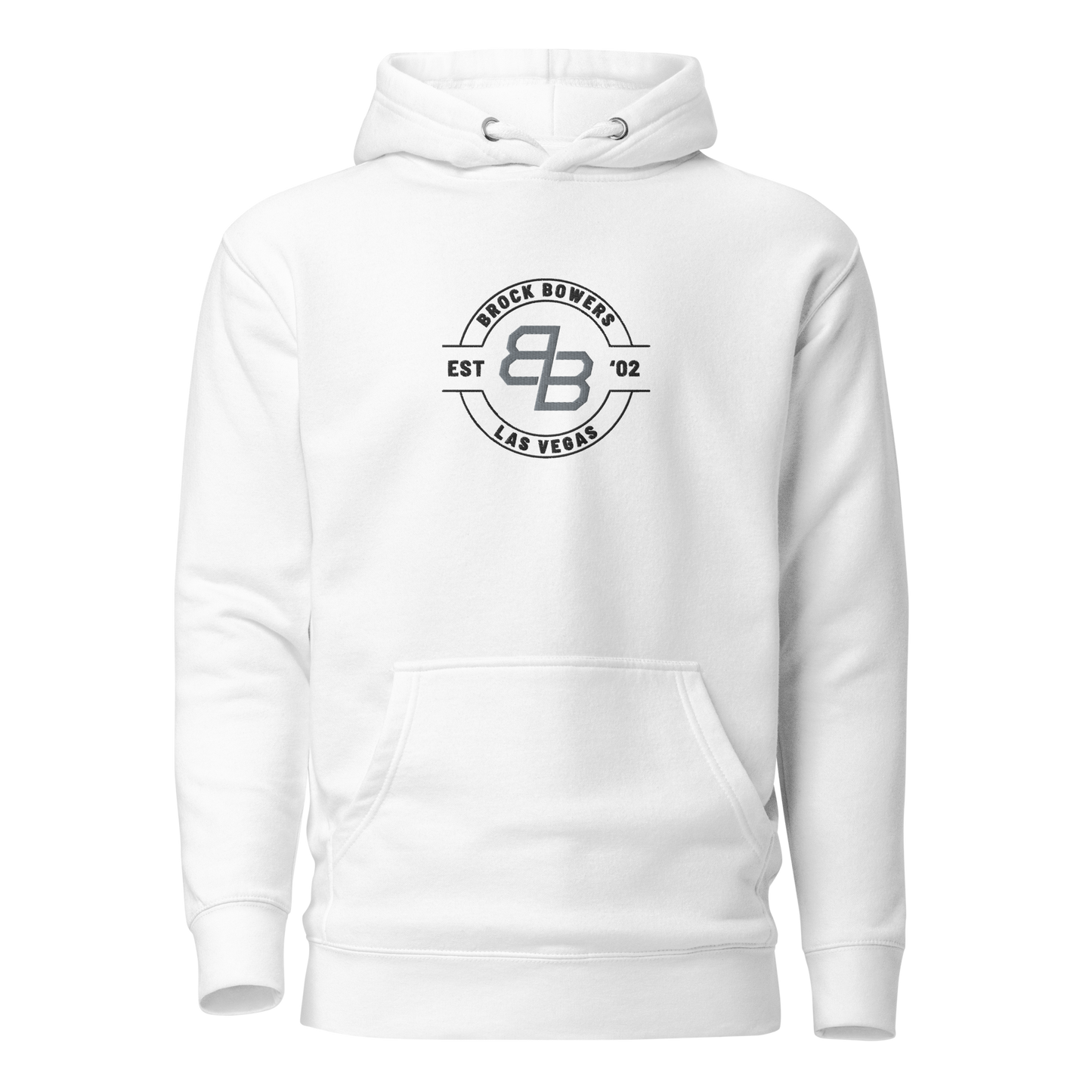 Brock Bowers “Logo Badge” Embroidered Hoodie
