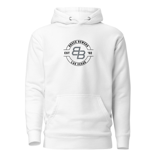 Brock Bowers “Logo Badge” Embroidered Hoodie