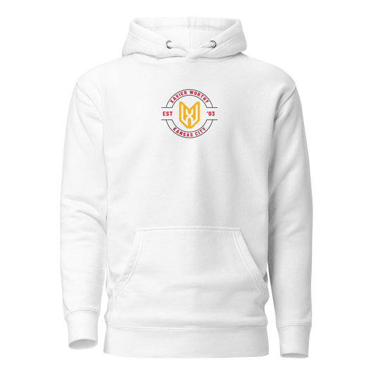 Xavier Worthy “Logo Badge” Hoodie