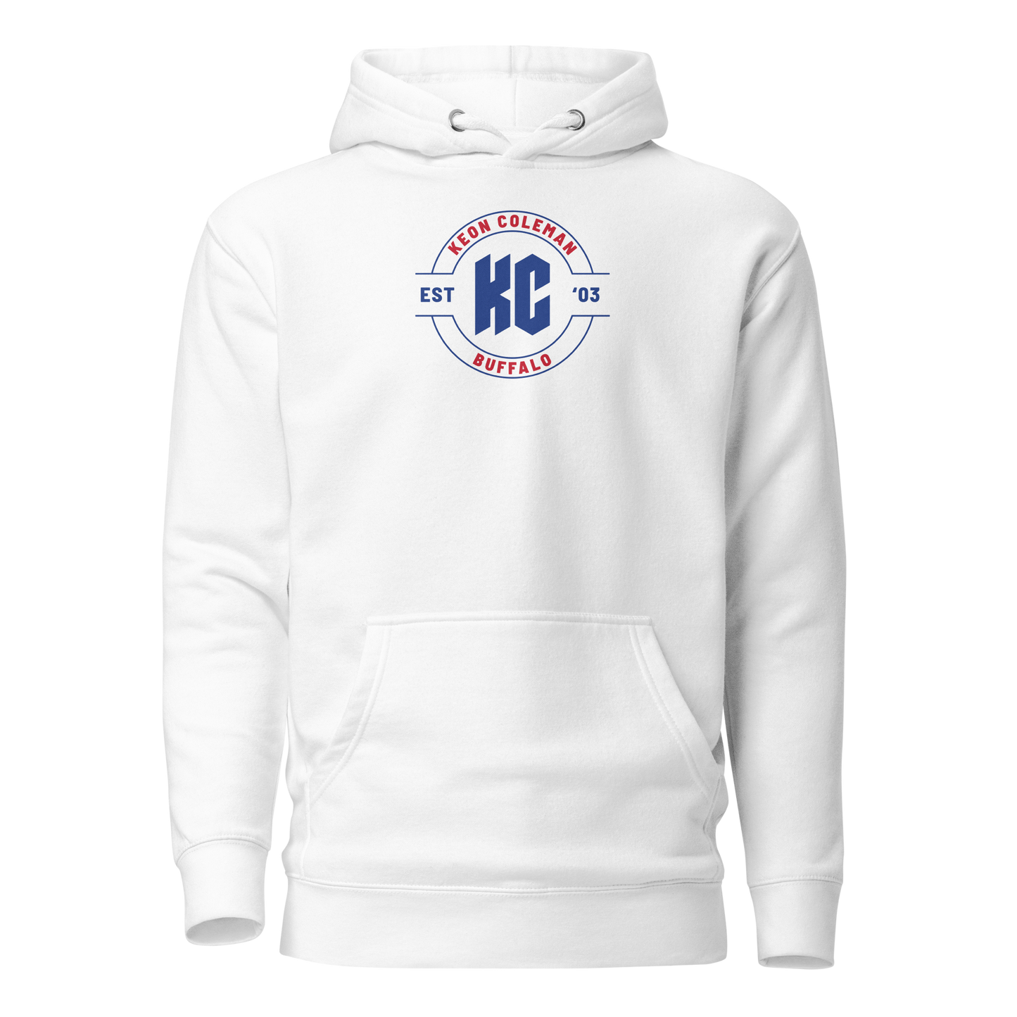 Keon Coleman "Logo Badge" Hoodie