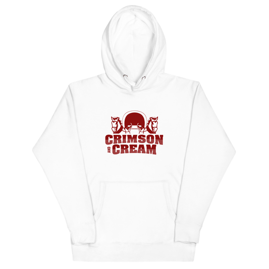 Crimson & Cream "Logo" Hoodie