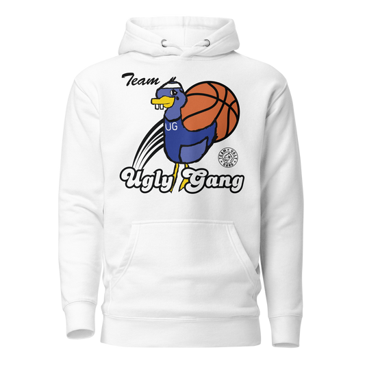 Team Ugly Gang "Heavily Contested" Hoodie White