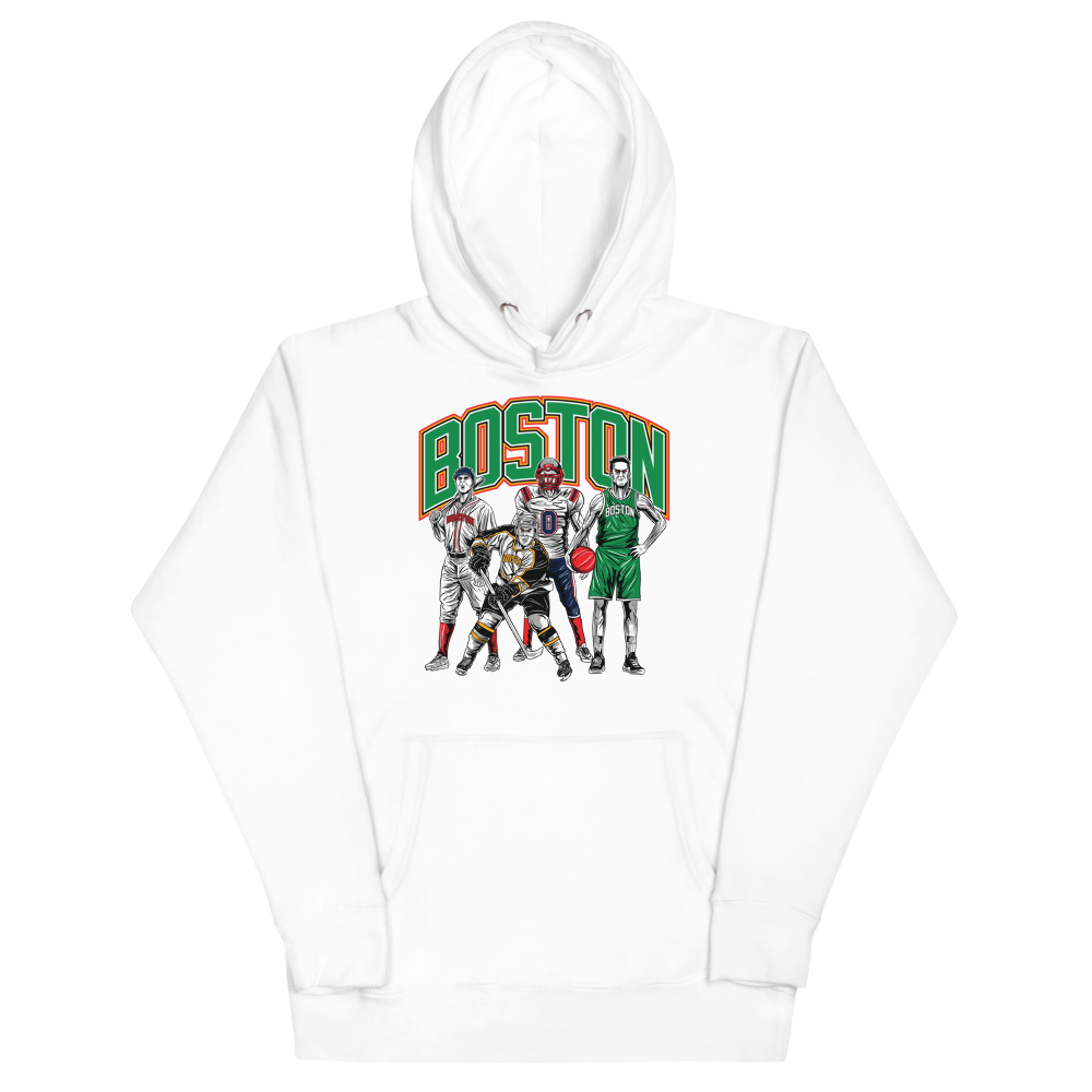 Boston Sports "City of Champs" Unisex Premium Hoodie | Cotton Heritage M2580