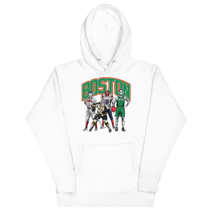 Boston Sports "City of Champs" Unisex Premium Hoodie | Cotton Heritage M2580