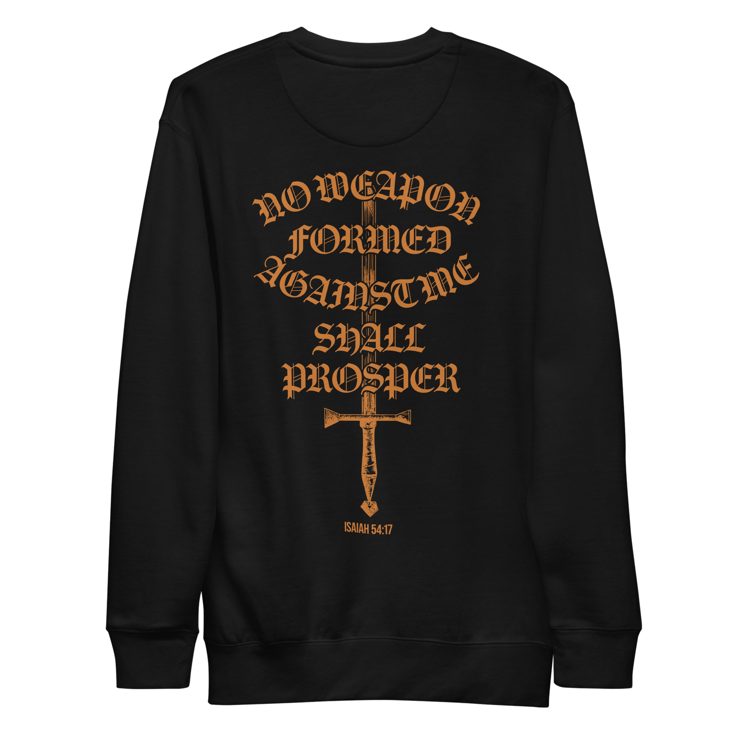 Jerrick Gibson "Isaiah 54:17" Sweatshirt