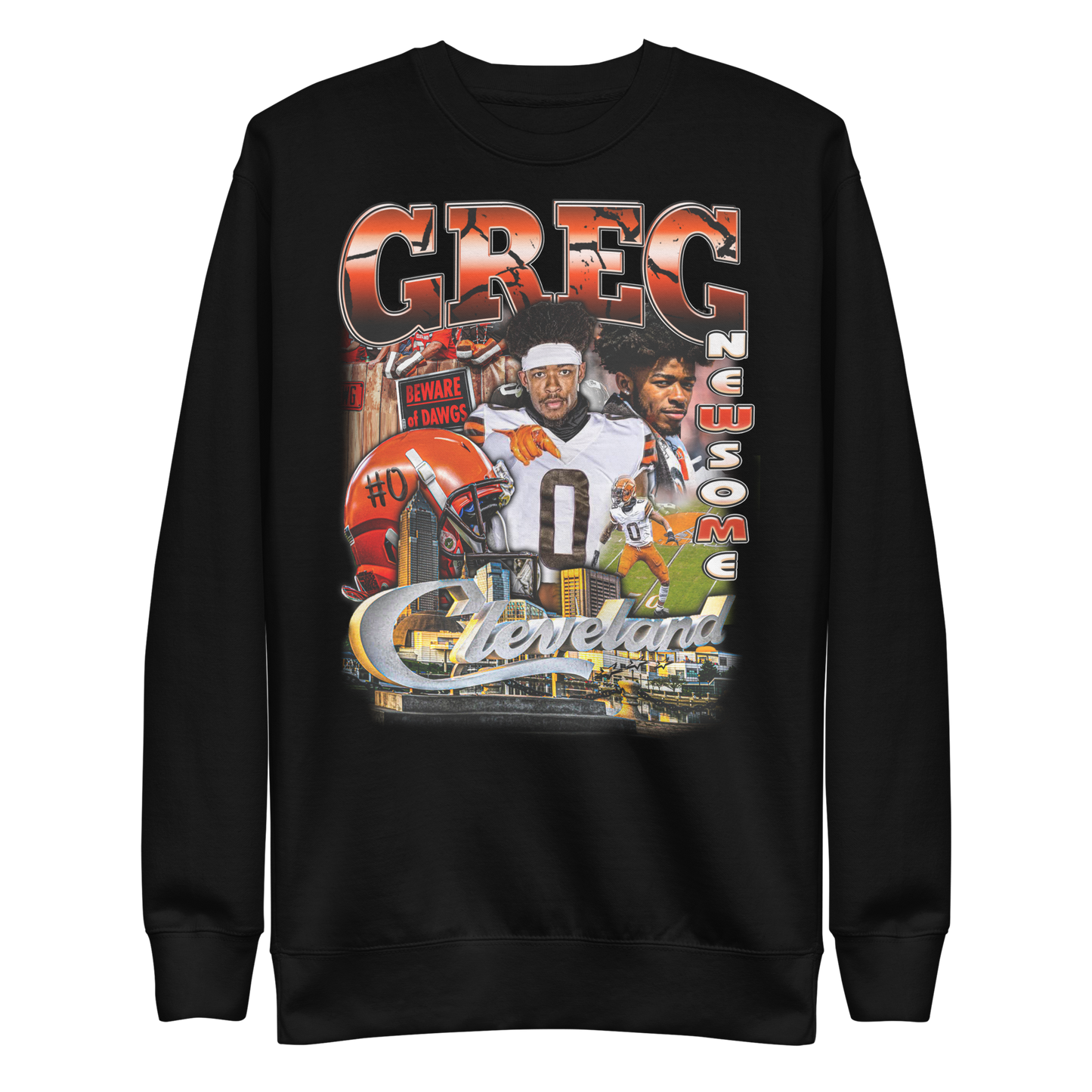 Greg Newsome II "Collage" Sweatshirt