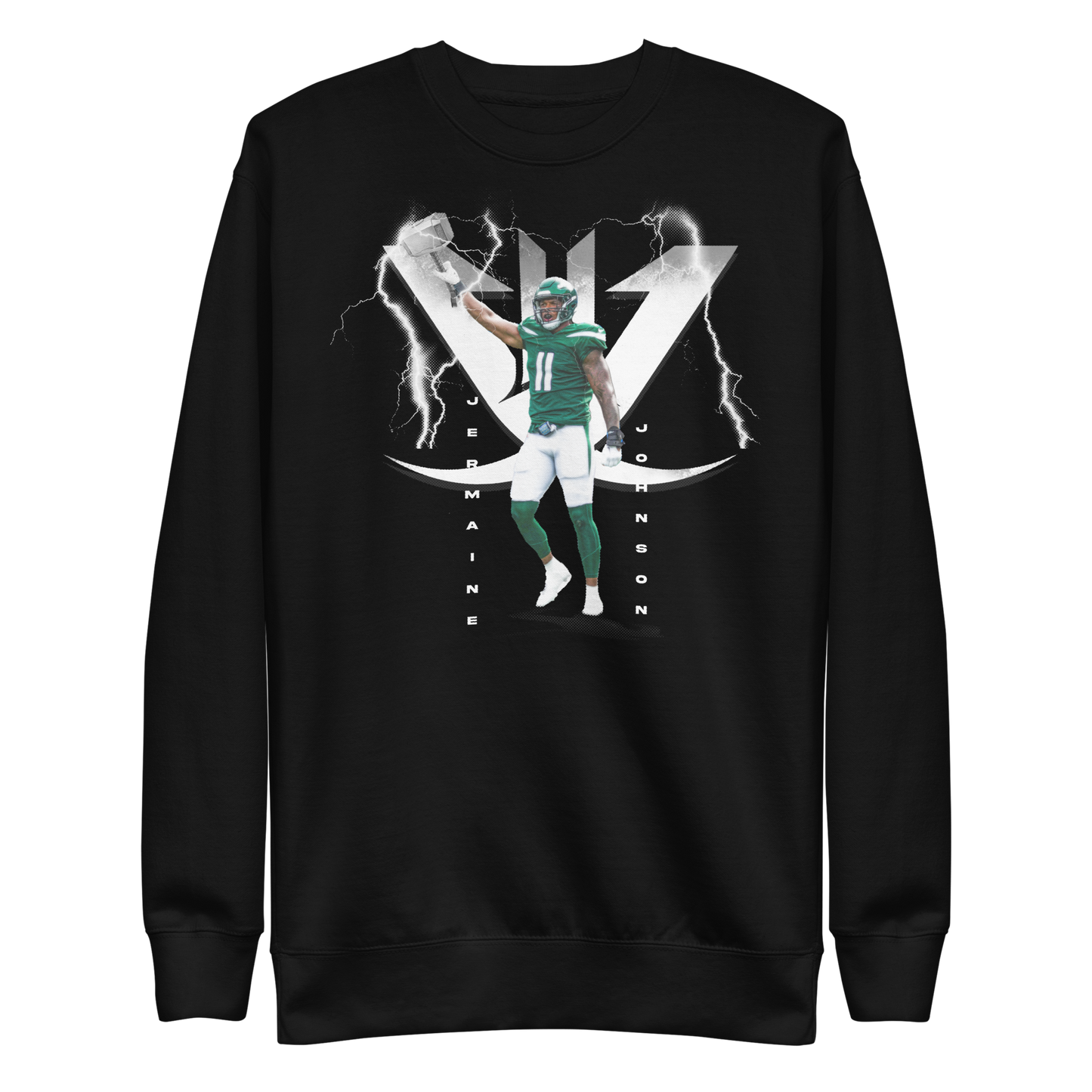 Jermaine Johnson "Lightning Hammer V2" Sweatshirt