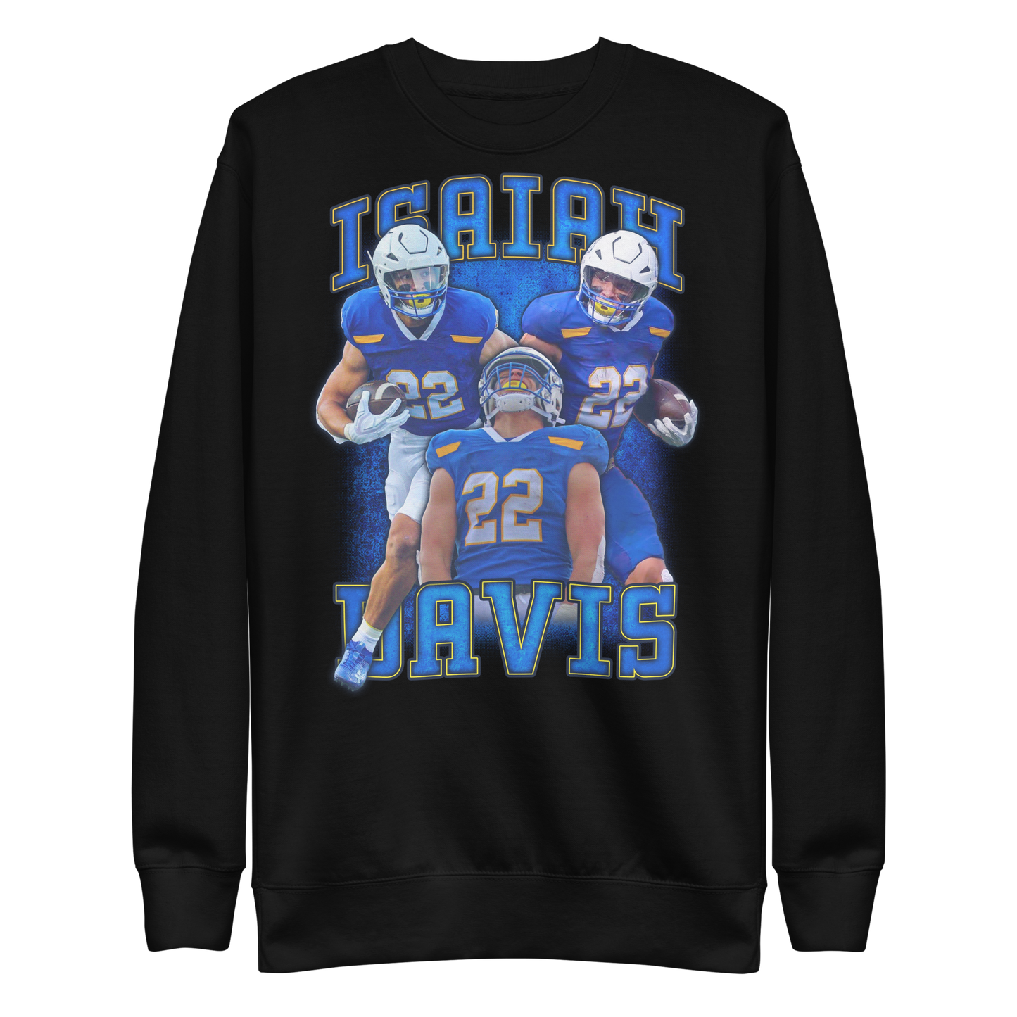 Isaiah Davis "Collage" Sweatshirt Black