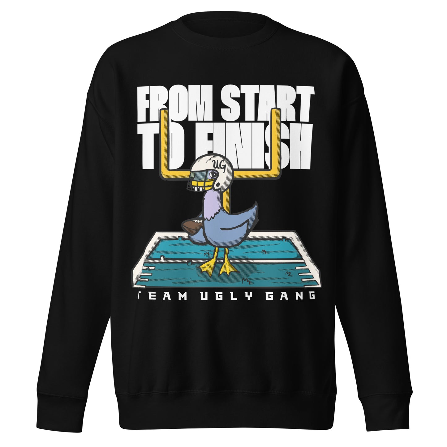 Team Ugly Gang "From Start To Finish" Sweatshirt Black