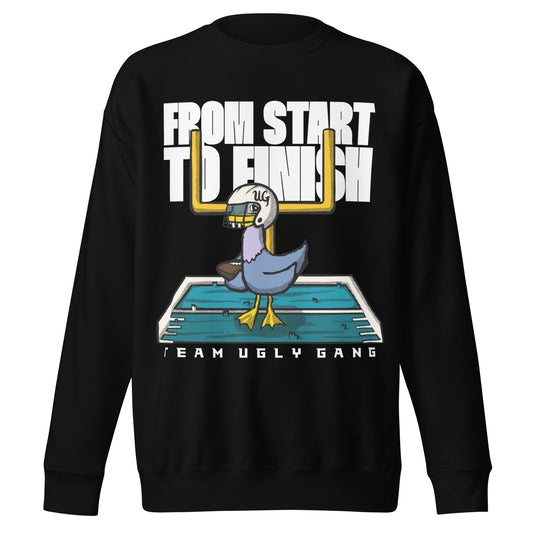 Team Ugly Gang "From Start To Finish" Sweatshirt Black