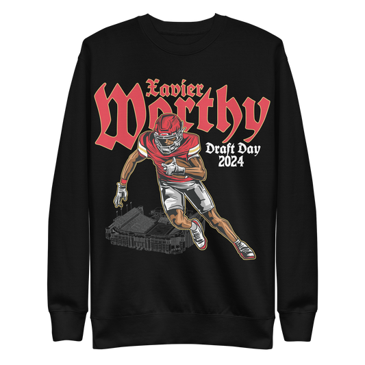 Xavier Worthy “Draft Day” Sweatshirt