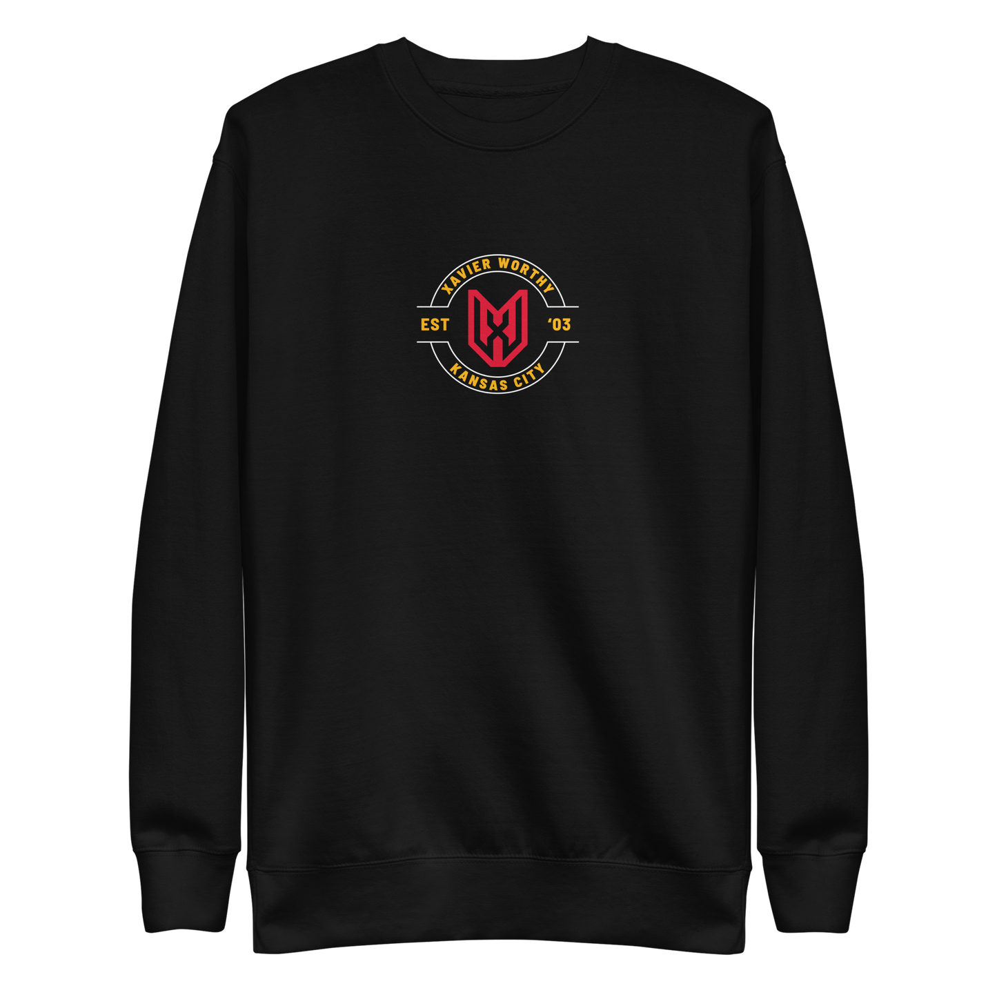 Xavier Worthy “Logo Badge” Sweatshirt