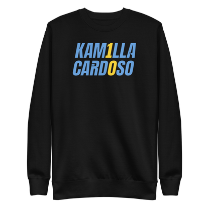 Kamilla Cardoso "Logo Lockup" Sweatshirt