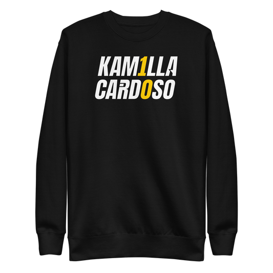 Kamilla Cardoso "Logo Lockup" Sweatshirt
