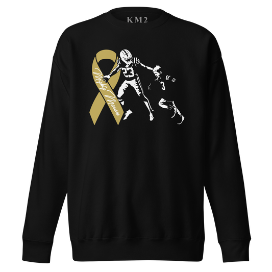 Kenny Moore II "Mighty Mason 2023" Sweatshirt Black