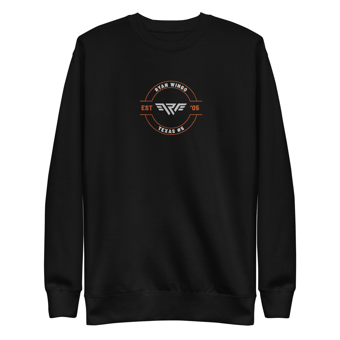 Ryan Wingo "Logo Badge" Embroidered Sweatshirt