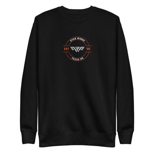 Ryan Wingo "Logo Badge" Embroidered Sweatshirt