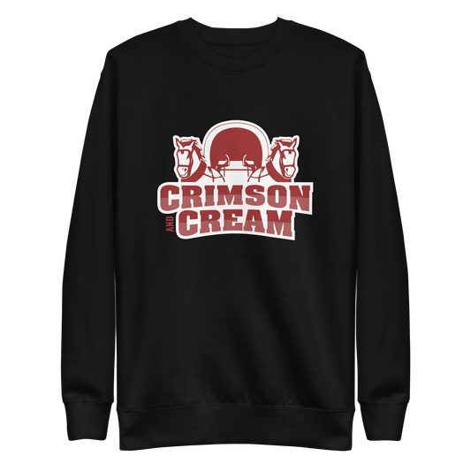Crimson & Cream "Logo" Sweatshirt