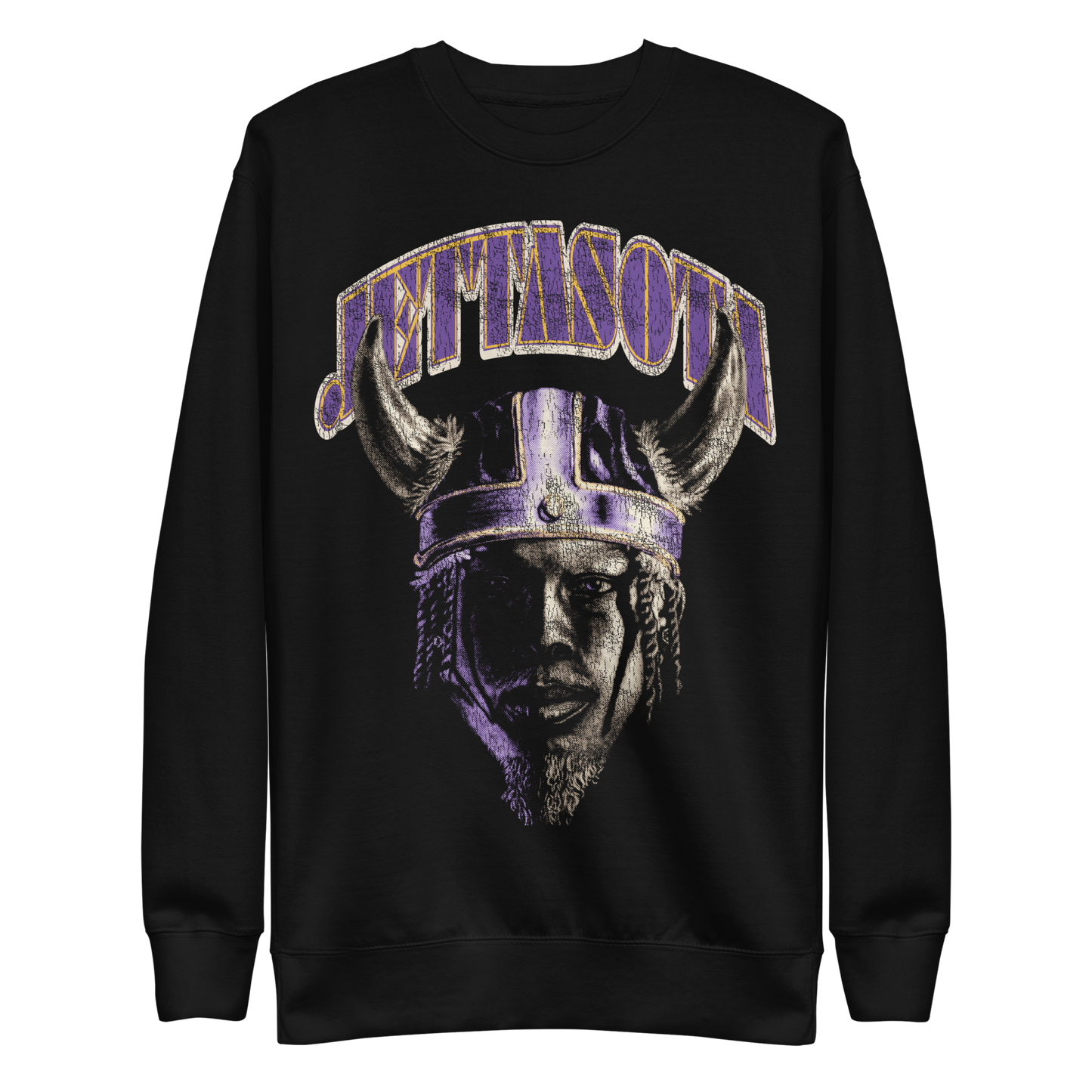 Justin Jefferson “Vintage Viking” Sweatshirt