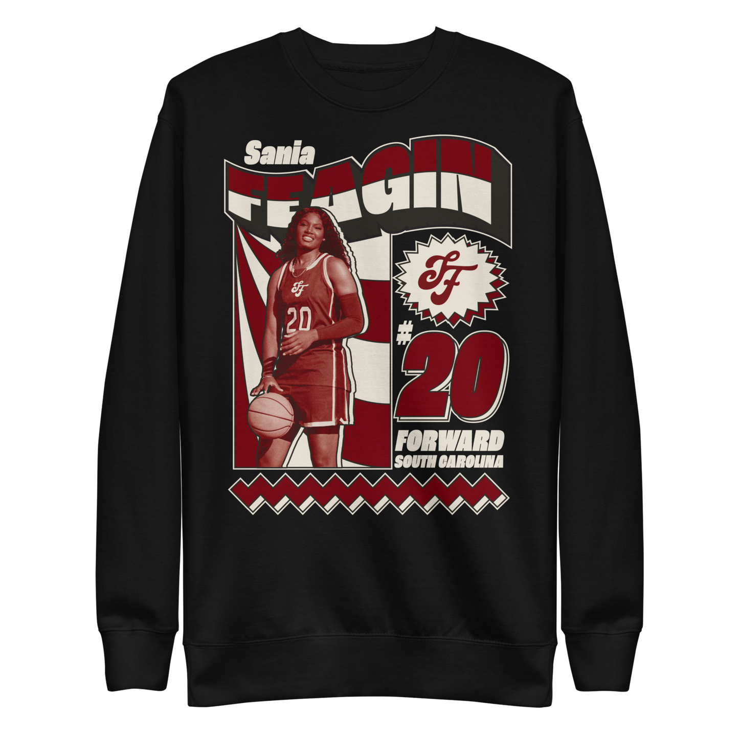 Sania Feagin "Retro" Sweatshirt