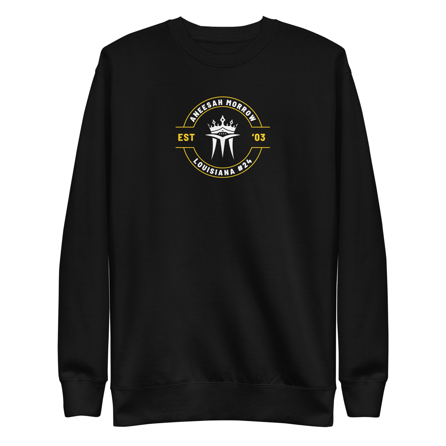 Aneesah Morrow "Logo Badge" Sweatshirt