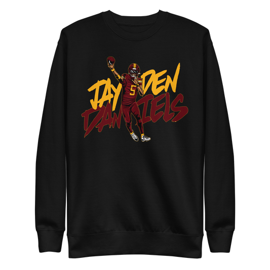 Jayden Daniels "Illustration" Sweatshirt